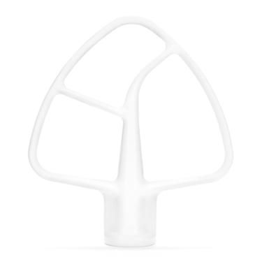 Imagem de KitchenAid Batedor plano revestido K45B, branco, 4,5 litros
