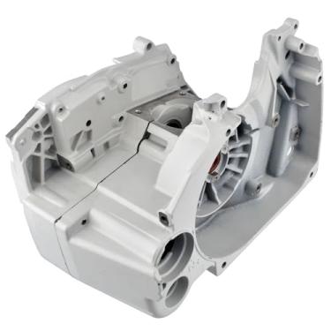 Imagem de Cancanle — Caixa de motor de alumínio com manivela para STIHL MS440 044 — Peças de motosserra 1128 020 2136, 1128 020 2122