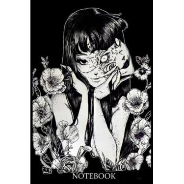 Imagem de Tomie, Caderno Junji Ito: Diário para escrever, tamanho 15 cm x 23 cm, 110 páginas pautadas em branco, capa macia com acabamento brilhante