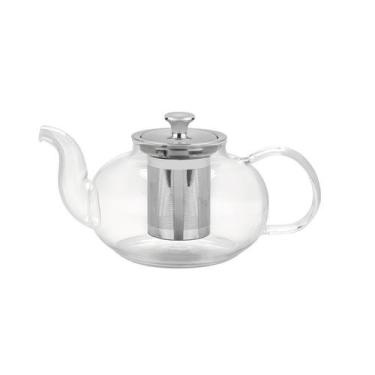 Imagem de Bule Para Cha Em Vidro E Aco Inox Com Infusor 1 L Tramontina