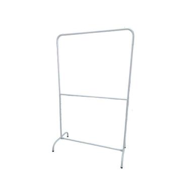 Imagem de Arara Desfile 2 Niveis Dobravel 120x170cm Branco Azulado