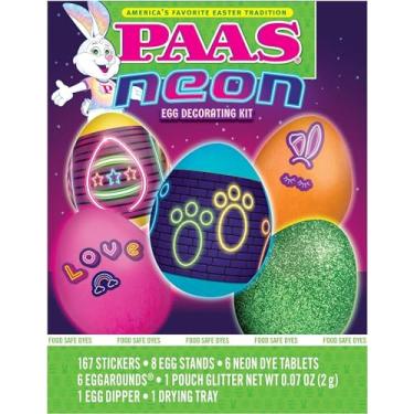 Imagem de PAAS Kit de decoração de ovos de Páscoa Neon