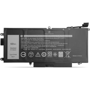 Imagem de Bateria Para Notebook 60Wh K5XWW Laptop Battery for Dell Latitude 7389 5289 E5289 7390 2-in-1 L3180 Series Notebook 6CYH6 71TG4 725KY N18GG J0PGR 7.6V 4-Cell
