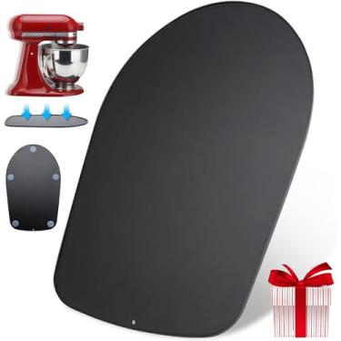 Imagem de Geckowi Tapete deslizante de metal para batedeira KitchenAid, 4,5 a 5 Qt, bandeja deslizante para misturador de cabeça inclinada