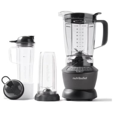 Imagem de Liquidificador de Bancada 1,9 Litros com 3 Velocidades, 110V 1200W, Nutribullet, Cinza