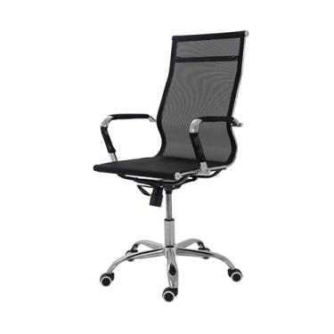 Imagem de Cadeira De Escritorio Ergonômica Giratoria Presidente Altura Ajustável Eames Tela Mesh