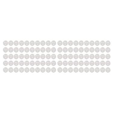 Imagem de Máscara facial de gaze de 100 unidades, folha de papel de máscara facial pré-cortada descartável, folha de máscara facial para casa, faça você mesmo, cuidados com a pele, folha de