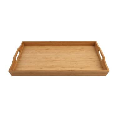 Imagem de Bandeja Bambu com Alça Retangular 49,5cm- A sa