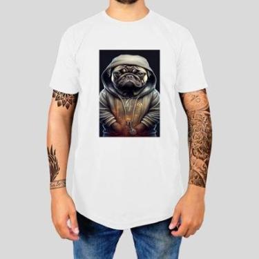 Imagem de Camiseta Masculina Casual Algodão Premium Gola Redonda Estampada Lili-Masculino