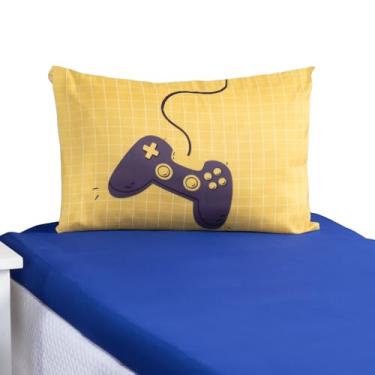 Imagem de Jogo Lençol Cama Solteiro Infantil Personagens duas peças (Game)