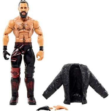 Imagem de Mattel WWE Seth Rollins Top Picks Elite Collection Action Figure, Articulation & Life-Like Detail, Interchangeable Accessories, 6-inch