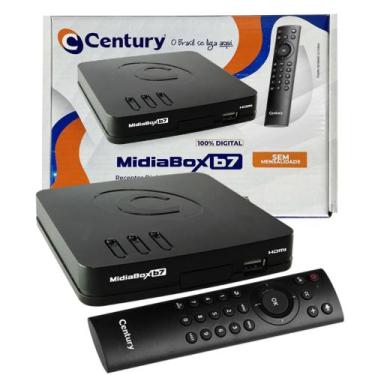 Imagem de Receptor Century MidiaBox B 7, Preto