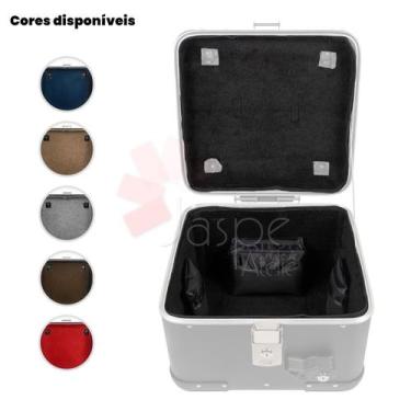 Imagem de Forração Baú Scam 43L Alumínio Forro Premium 43 Litros - Jaspe Ateliê,