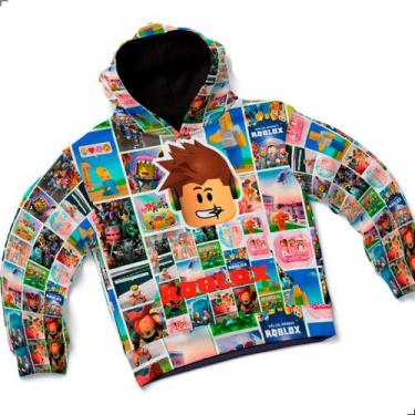Imagem de Moletom infantil menino menina com capuz e bolso personagens - FRANCAS
