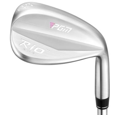 Imagem de PGM Cunha de golfe para mulheres - cunha de 52 graus, cunha de areia, mão direita - centro de gravidade baixo - face fresada para mais rotação - Escapar facilmente do bunker
