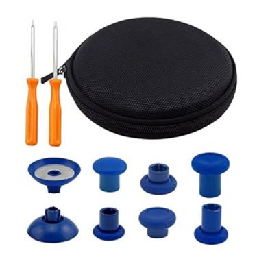 Imagem de Hastes de substituição WPS 8 peças serve para controle PS4 DualShock 4 Xbox One Elite Xbox One - azul