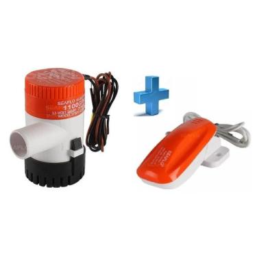 Imagem de Bomba De Porão 1100gph + Automático Barco Original Seaflo