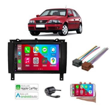 Imagem de Mp5 Multimidia Android Auto e iOS Carplay Gol G3 2004 2005 - Sp. Repos