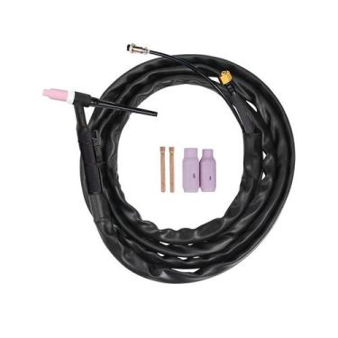 Imagem de Tocha tig wp17 conector engate rosca 15mm 3 metros - W.K. MAQUINAS, U,