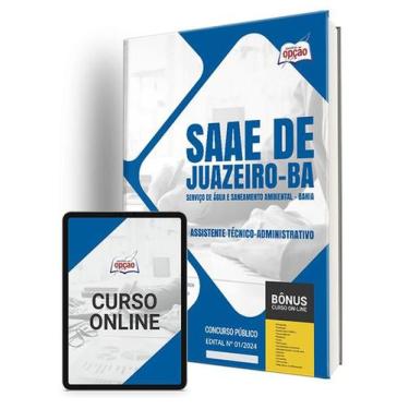 Imagem de Apostila SAAE de Juazeiro - BA 2024 - Assistente Técnico-Adm - Apostil