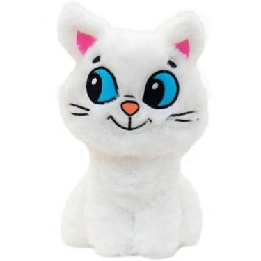 Imagem de Gato Mingau Sentado De Pelúcia 20Cm - Turma Da Mônica - Fofy Toys