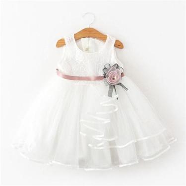 Imagem de Vestido Infantil Festa Batizado Bebes Casamento Aniversário - anjo da 