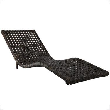 Imagem de Espreguiçadeira Cadeira Alumínio Trama Dupla Piscina Bogotá - Fexx Fib