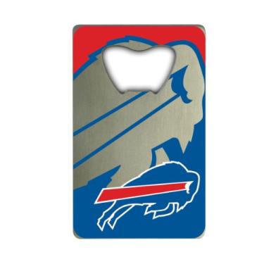 Imagem de NFL – Buffalo Bills abridor de garrafas de metal para cartão de crédito 8,25 cm x 5 cm