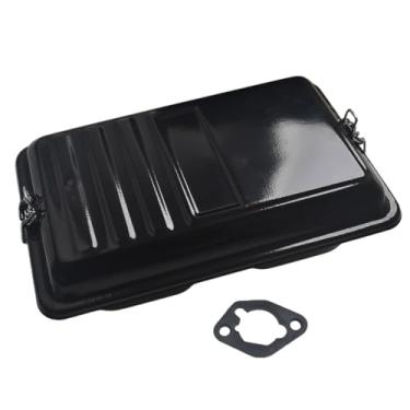 Imagem de COEFEPIY Conjunto de caixa/tampa do filtro de ar do gerador 420cc para Honda GX240 GX270 GX340 GX390 para 5500 6000 6500 6500 8750 9000 9500 watts para filtro de ar Champion Predator Generators