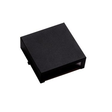 Imagem de Kit 2 Arandelas Preto 2 Focos Externa Parede Muro Ar1110 - Ideallume