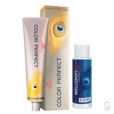 Imagem de Color Perfect Coloração 1x 12/11 Louro Extra + 1 Ox 30 Vol - Wella, UN