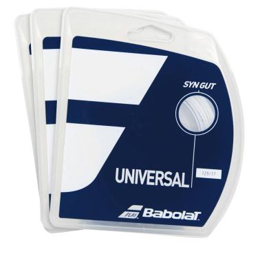 Imagem de Corda Babolat Synthetic Gut Universal 17L 1.25mm Pack com 03 Unidades - Branca