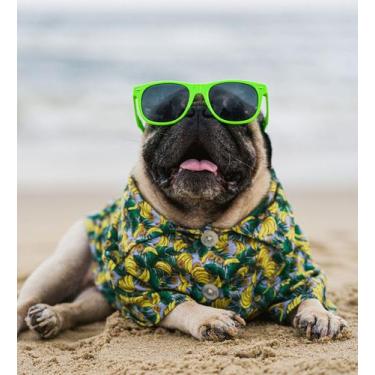 Imagem de Camisa Banana Beach - Roupa para cachorro - Dogskin, GG