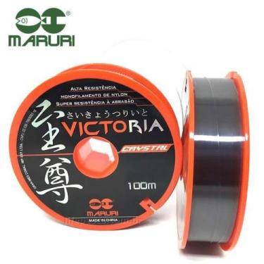 Imagem de Linha Victoria Crystal Maruri - 0,40mm 19,6lbs/8,8kg - 100 Metros