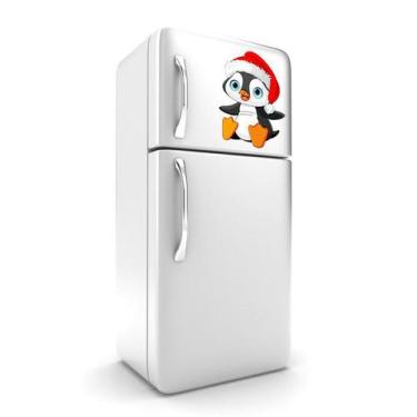 Imagem de Adesivo Geladeira Pinguim Natal - Quartinhos