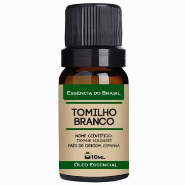 Imagem de Óleo Essencial Tomilho Branco 10ml - Puro E Natural  - Essência do Bra