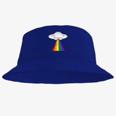 Imagem de Chapéu Bucket Hat Estampado Nave ET - MP Moda Masculina, Único, Azul