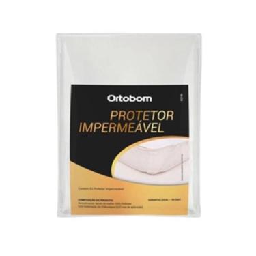 Imagem de Capa Protetora De Colchão Queen Ortobom Impermeável