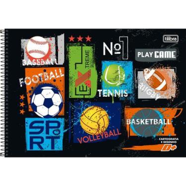 Imagem de Caderno Espiral de Desenho e Cartografia Capa Dura D+ 96 Folhas Mascul