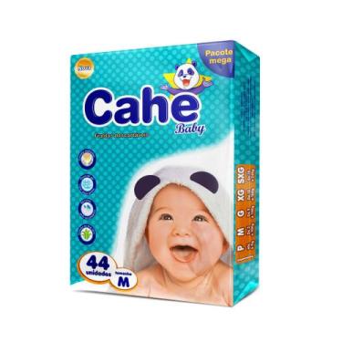 Imagem de FRALDA CAHE BABY MEGA M 44un