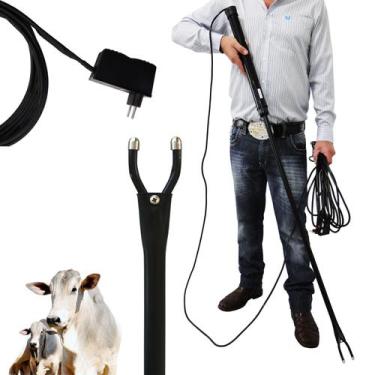 Imagem de Ferrão Eletrônico Magnatronic CAA140 110/220V C/ Cabo 15m Picana Manej