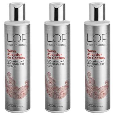 Imagem de Kit 3 Ativadores de Cachos Wavy 200 ml - LOF