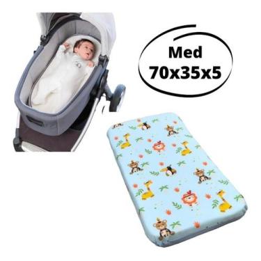 Imagem de Colchonete Para Carrinho De Bebê Moises Universal - SAFARI JOLI - CLIC