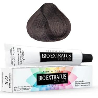 Imagem de Coloração Creme Bio Extratus Color 5.0 Castanho Claro