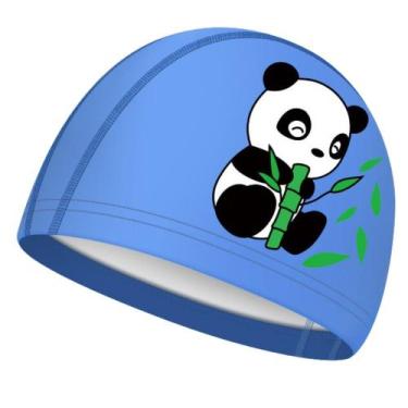 Imagem de Touca De Natação Adulto e Infantil Profissional - Hero Band, Panda azu
