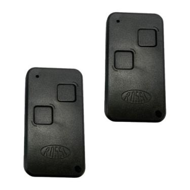 Imagem de Kit 2 Controle Portão Elétrico Rossi NTX RC Hcs 433Mhz Preto, NTX RC H