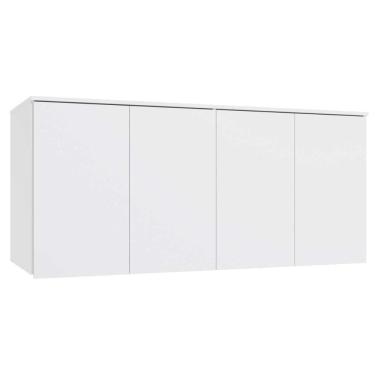 Imagem de Módulo De Quarto Adapt Armário Ponte Aéreo Casal N542 Adapt C- 4 Portas Branco - Kappesberg