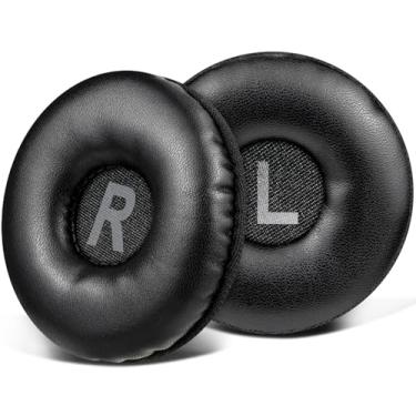 Imagem de SOULWIT Almofadas de substituição para Logitech H390 H600 H609 H760 Fones de ouvido sem fio, Almofadas de ouvido com espuma de isolamento de ruído, Espessura adicionada - CP Preto