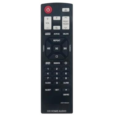 Imagem de AKB74955351 Controle remoto de substituição compatível com LG Mini Hi-Fi System CK43 CK56 CKS43F CKS57F AKB74955351