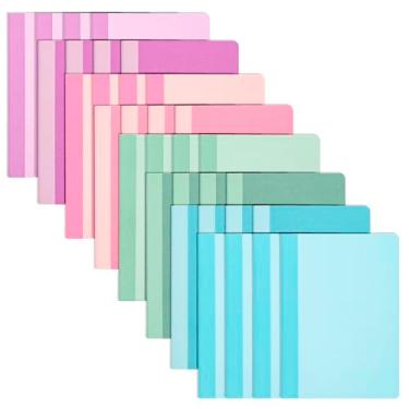 Imagem de PAPERAGE Pacote com 32 diários de caderno de composição, 60 páginas, 8 capas coloridas com papel pautado universitário, (pastel), 14,6 cm x 20,3 cm – Cadernos pequenos para crianças, viagens, escola,